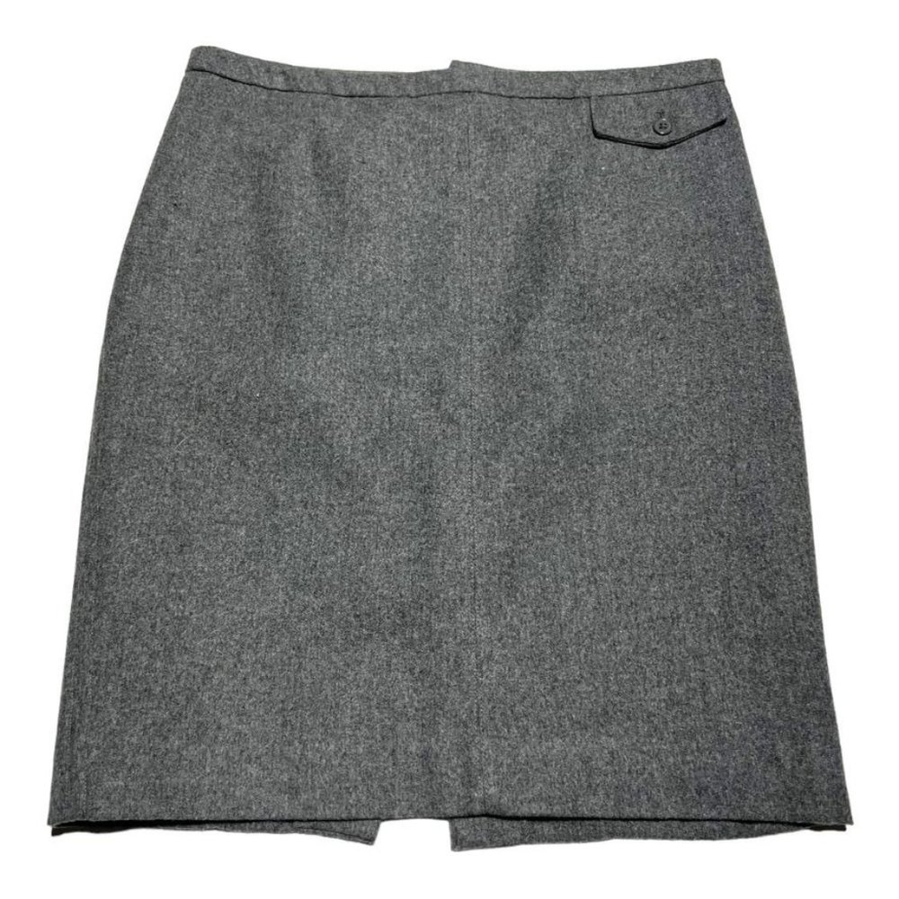 Women's GAP Gray Wool Pencil Skirt Size 10